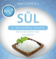 AWA cosmetics Soľ z Mŕtveho mora kúpeľová 250g