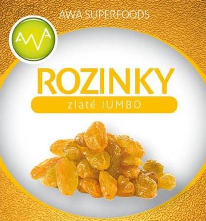 AWA superfoods Hrozienka zlaté JUMBO 1000g