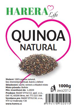 HARERA Quinoa natural 1000g