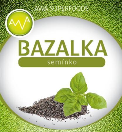AWA superfoods bazalkové semienko 250g