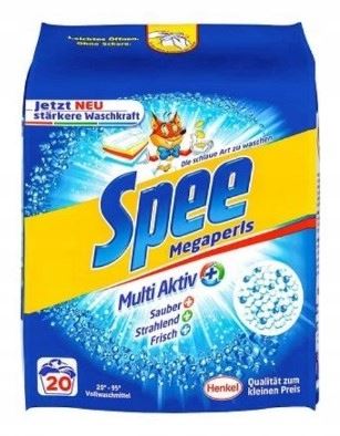 Spee Megaperls 1,35kg multi aktív prášok na pranie