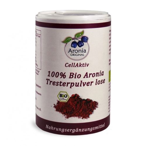 CellActiv Aronia (čierny žeriav, jarabina) 100% Bio - prášok 100 g v dóze