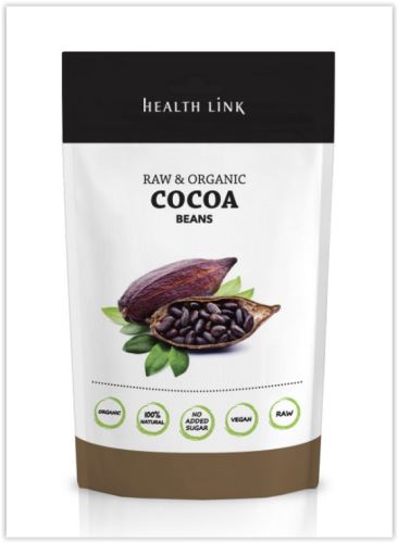 Health link nepražené kakaové bôby criollo RAW BIO 250g