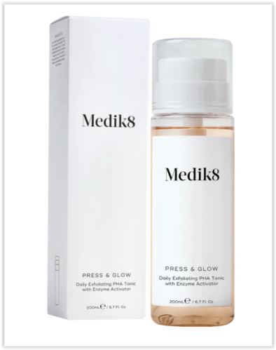 Medik8 Press & Glowl 200ml, hydratačný pleťový olej s vitamínom C