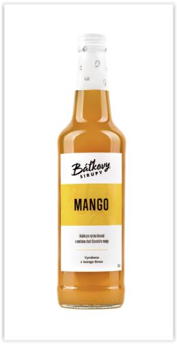 Báťkové sirupy - mango 500ml