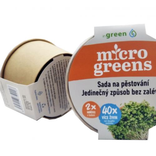 Pestovateľský set microgreens Horčica biela