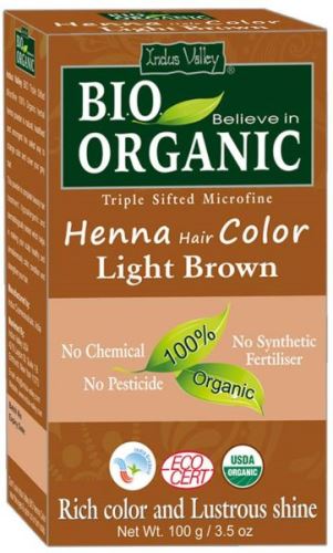Henna farba na vlasy Light Brown