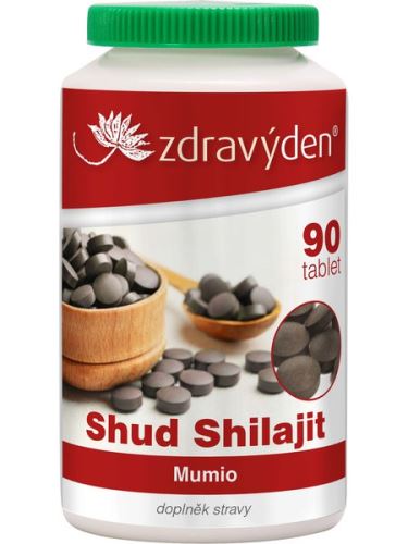 Shud Shilajit, mumio 90 tabliet, 37,8 g
