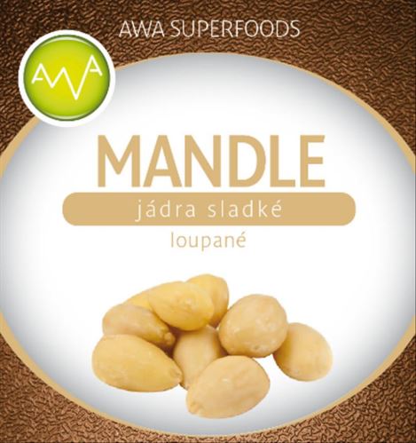 AWA superfoods Mandle lúpané 1000g