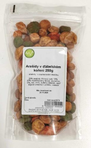 Arašidy v diabolskom korení 250g