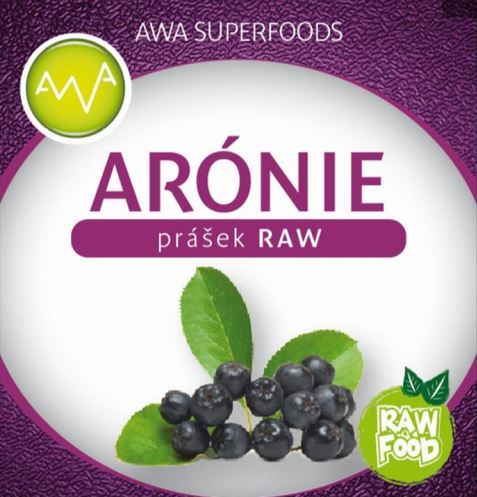 AWA superfoods Aronia prášok RAW 100g