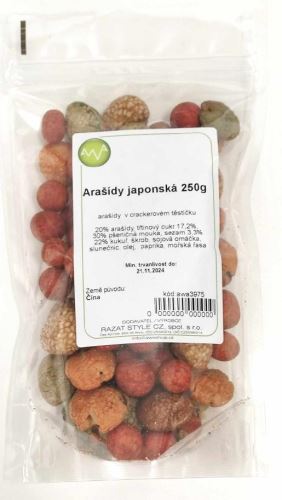 Arašidy japonská zmes 250g