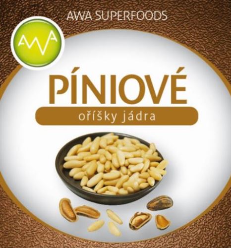AWA superfoods Píniové oriešky jadra 1000g