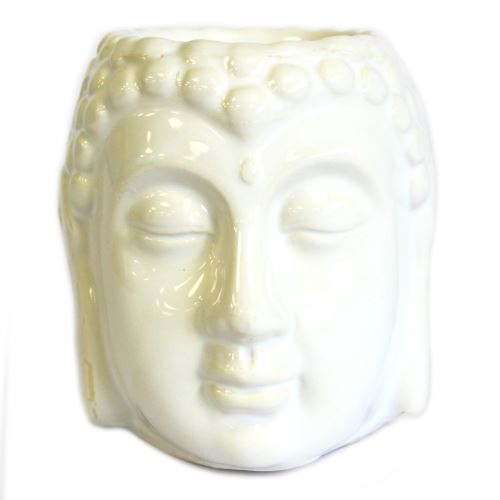 Aromalampa Hlava Budha biela malá