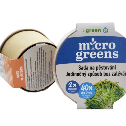 Pestovateľský set microgreens Brokolica