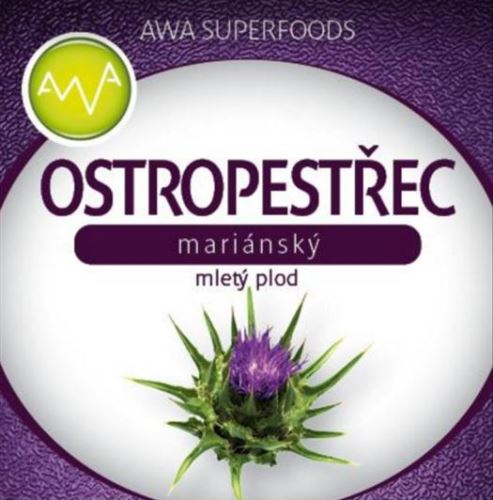 AWA superfoods Pestrec mariánsky mletý plod 500g