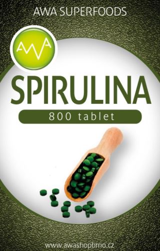AWA superfoods Spirulina tablety 200g