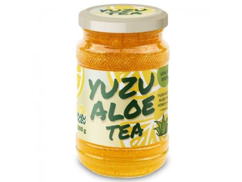 Yuzu Aloe tea 500g - sklo