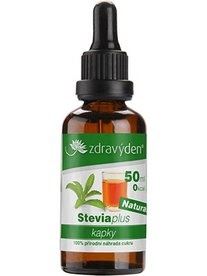 Stevia plus kvapky 50ml, natural