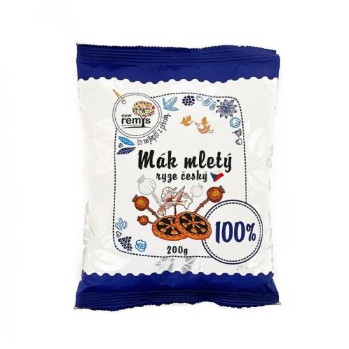 Mak modrý mletý Český 100% - 200g