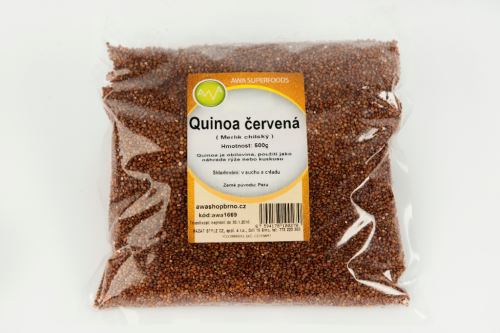 AWA superfoods Quinoa červená 500g
